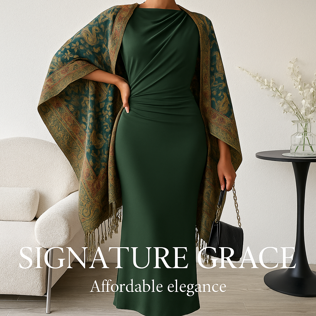 Signature Grace Sleeveless or Long Sleeve Maxi Dress